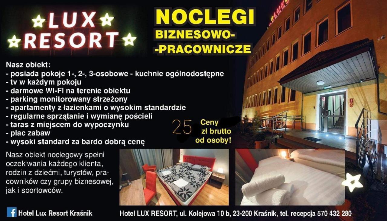 Lux Resort Kraśnik Екстериор снимка